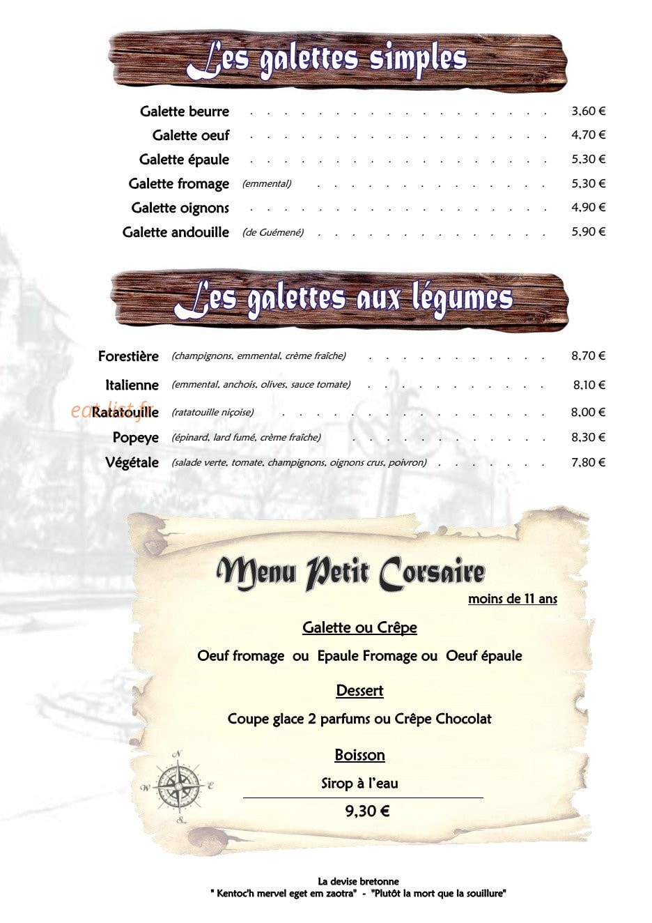 Le Saint Malo — carte page 5
