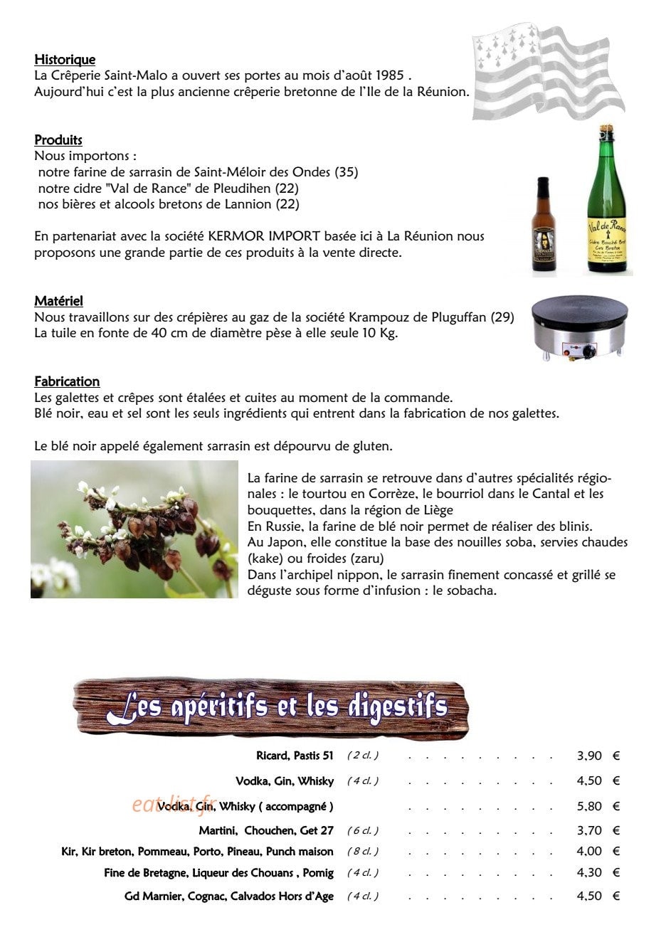 Le Saint Malo — carte page 2