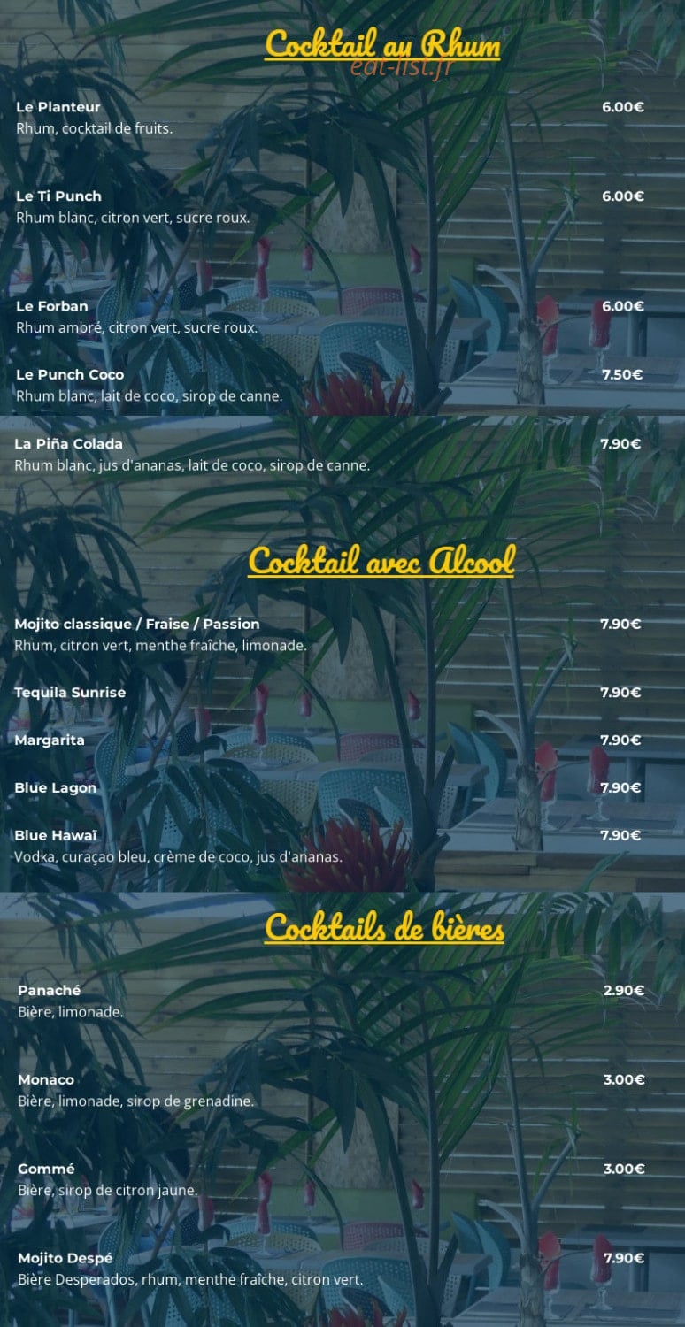Liberty Plage — carte page 8