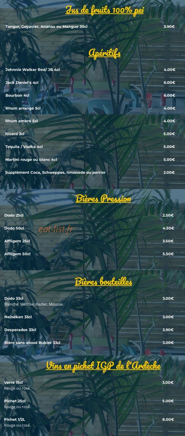 Liberty Plage — carte page 6