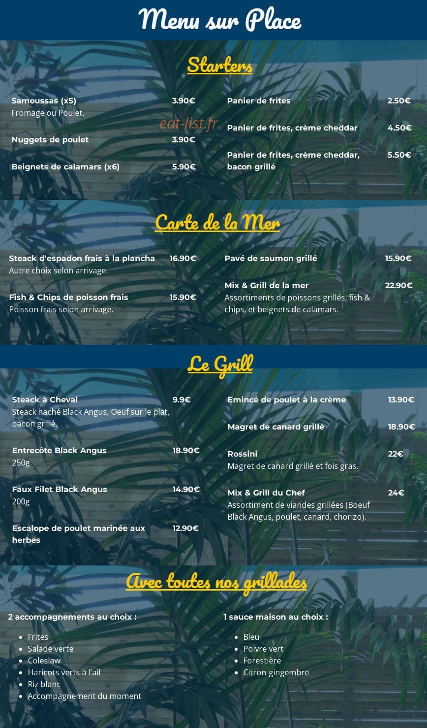Liberty Plage — carte page 1