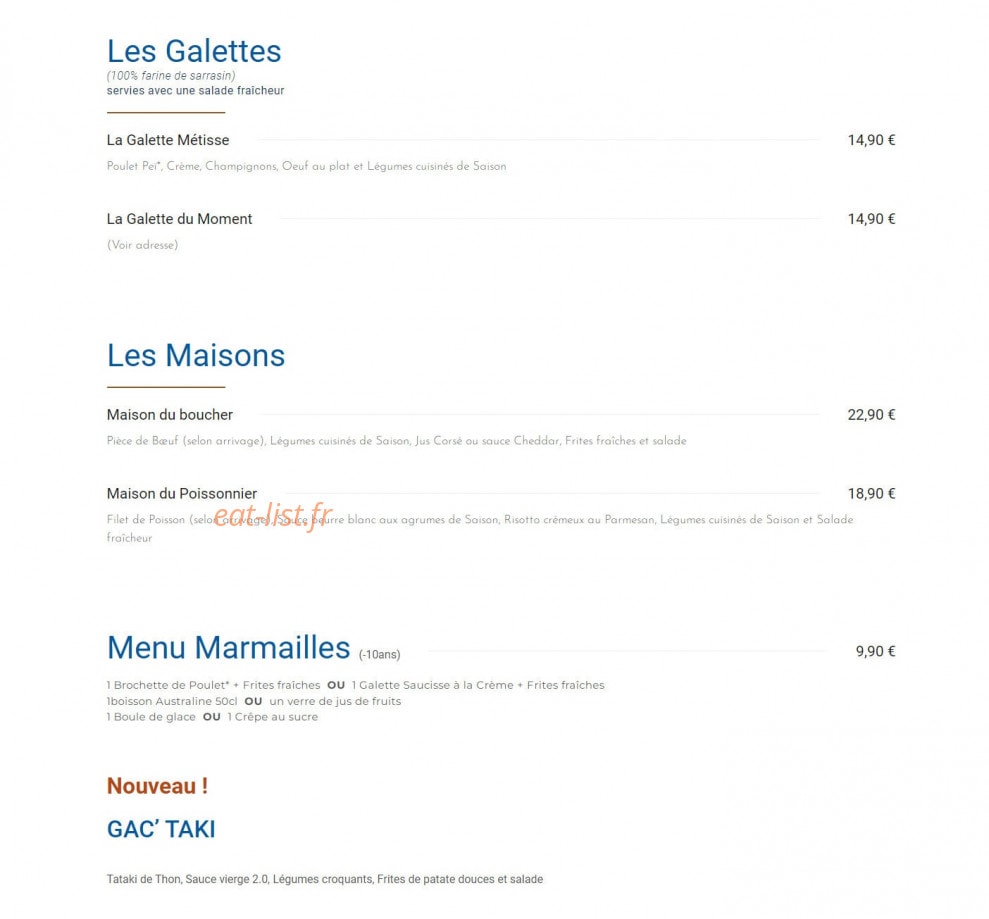 Maison Gac — carte page 2
