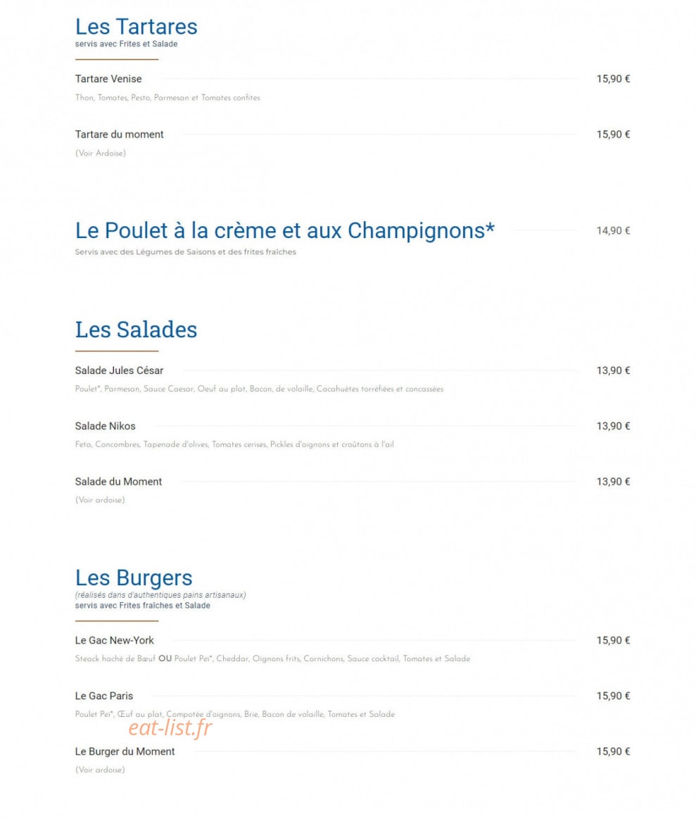 Maison Gac — carte page 1