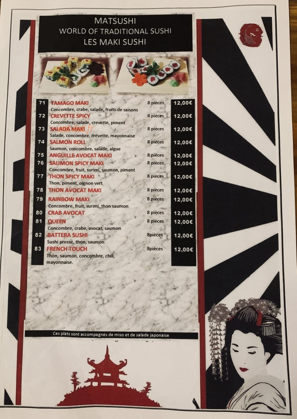 Matsushi — carte page 11