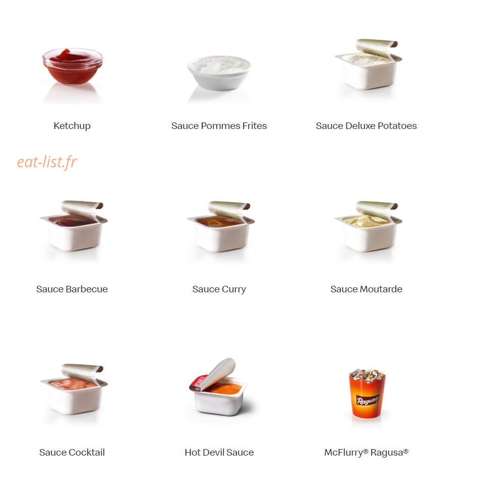 Mc Donald's — carte page 9