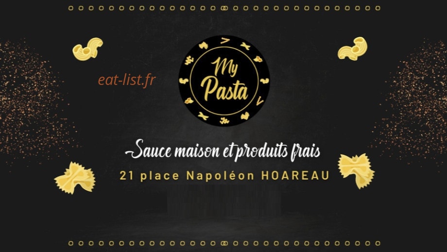 My Pasta — carte page 1