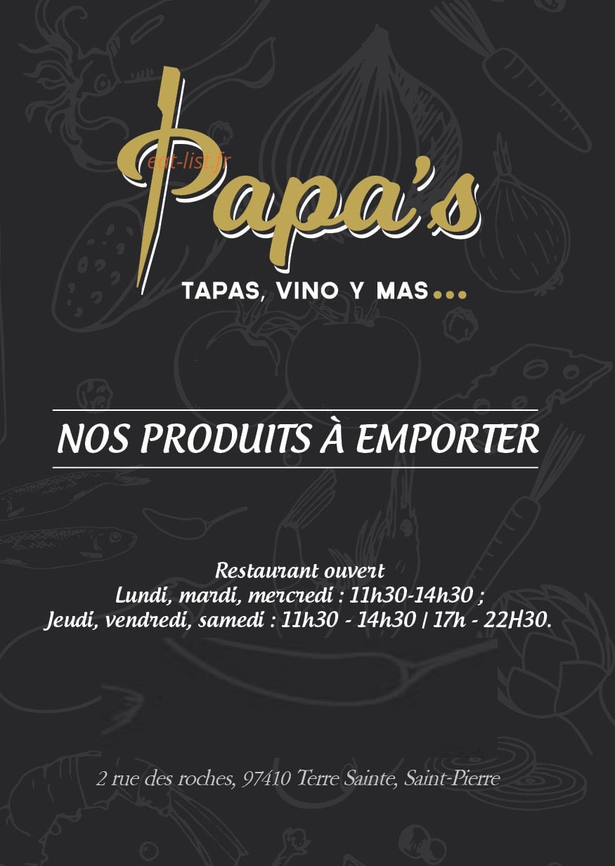 Papa's — carte page 9