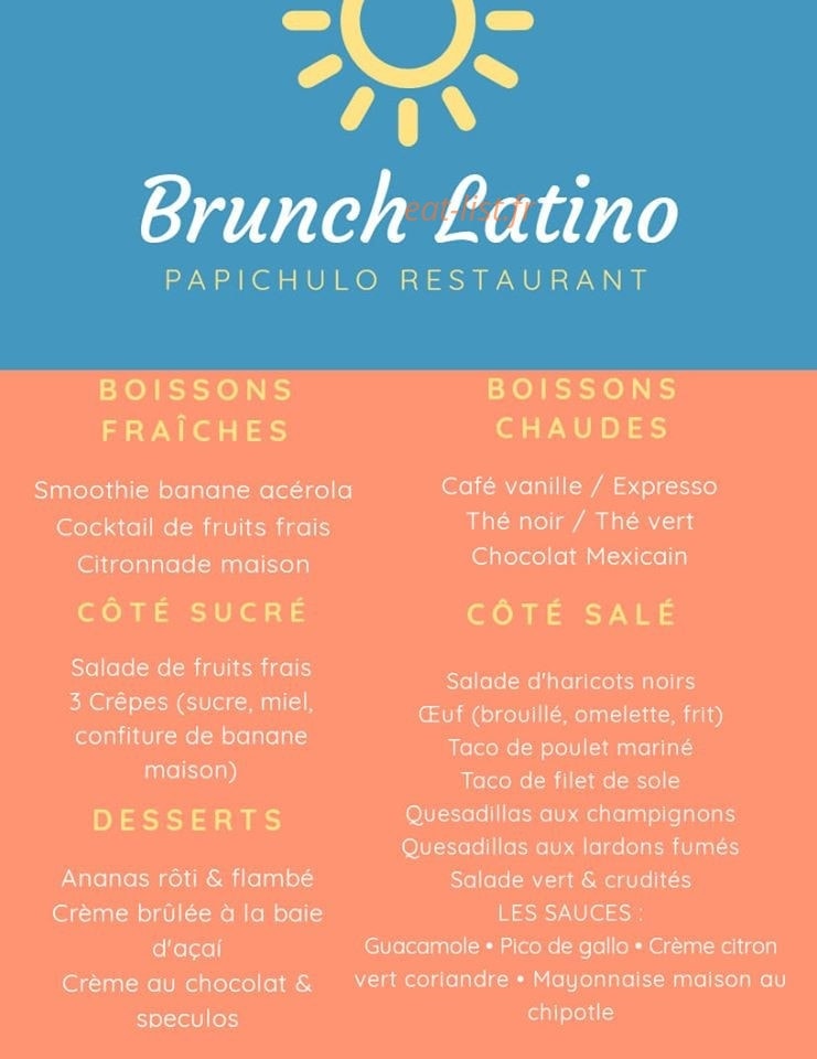 Papichulo — carte page 1