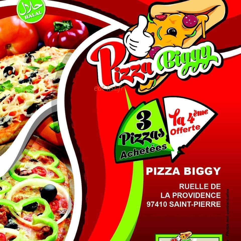 Pizza biggy — carte page 1