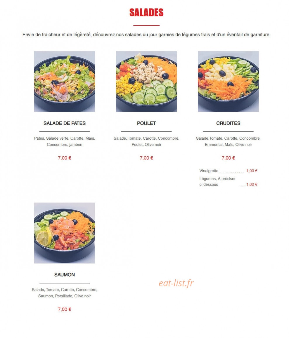 Pizza Club — carte page 8