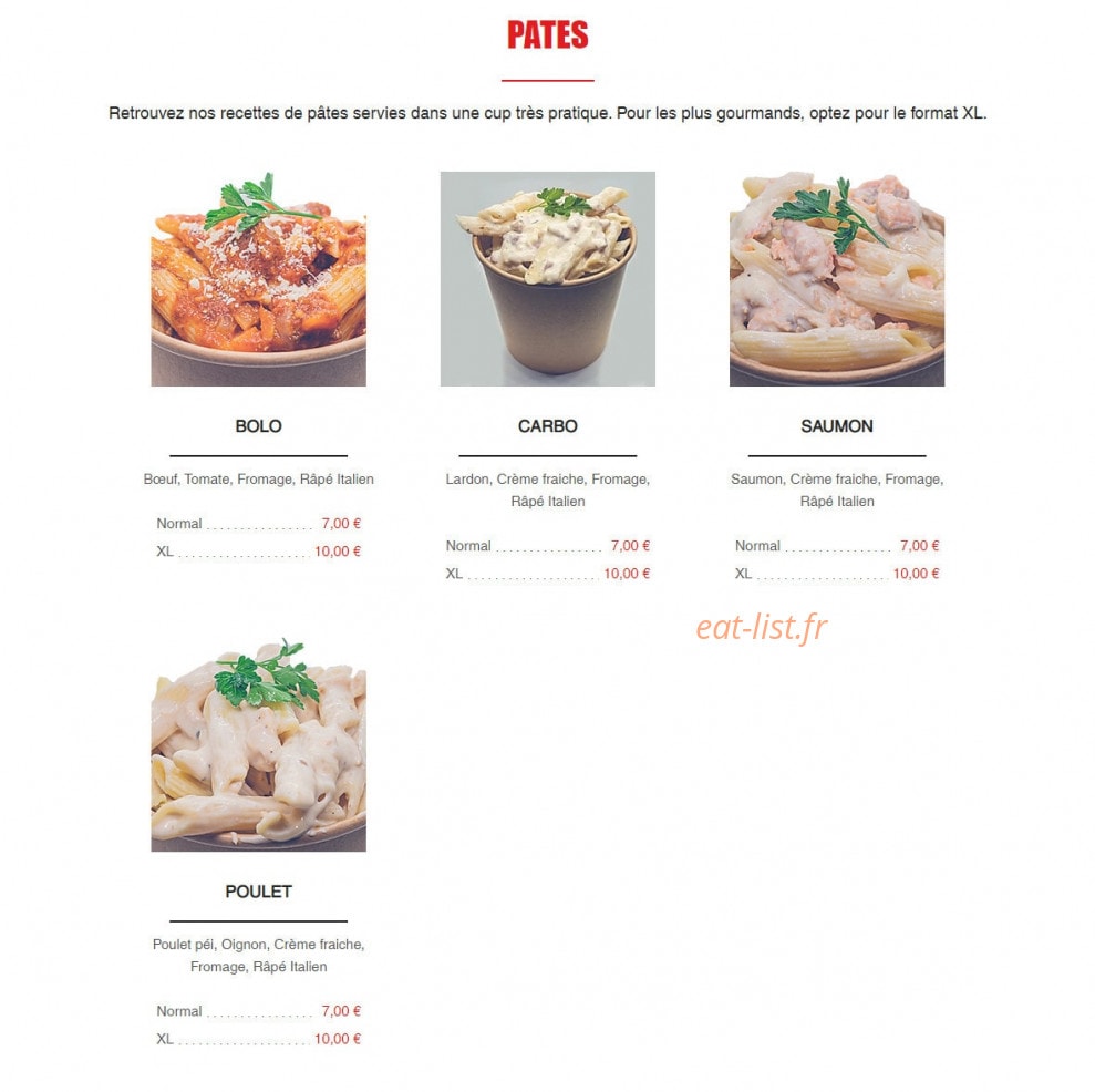Pizza Club — carte page 7