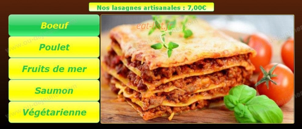 Pizza + — carte page 9