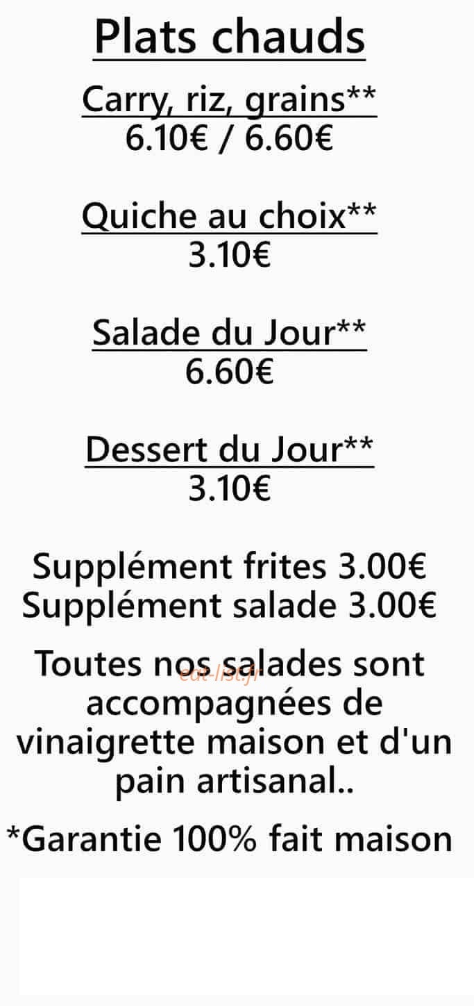 Snack O.I. — carte page 5