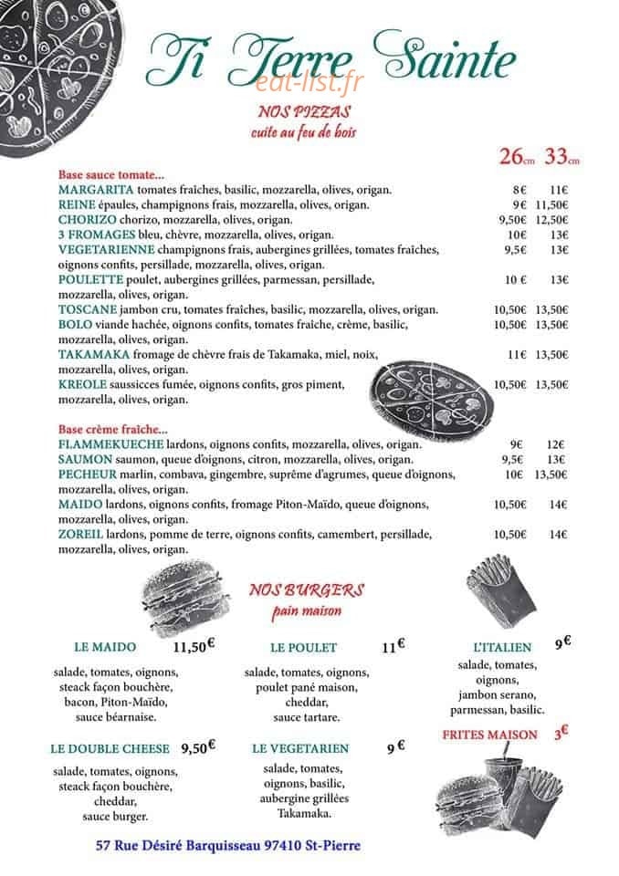 Ti Terre Sainte — carte page 1