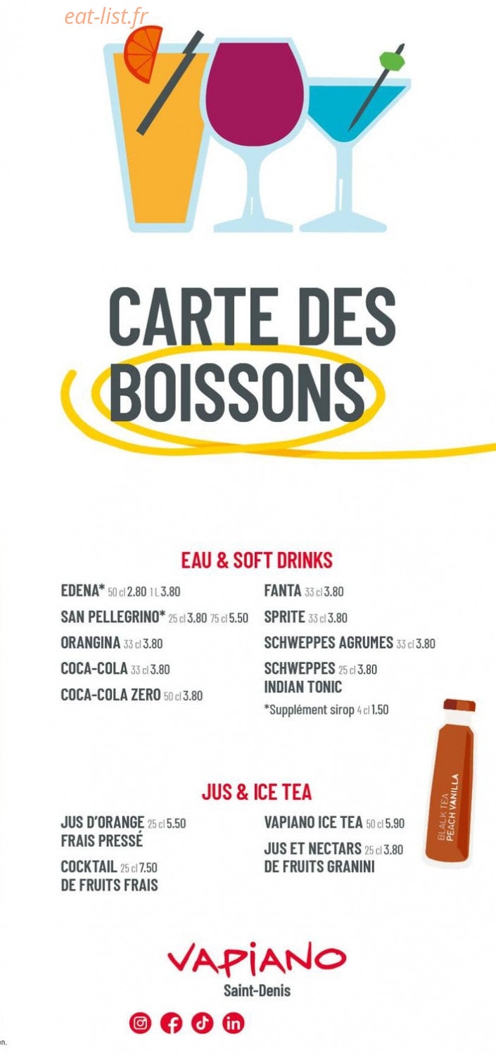 Vapiano — carte page 7