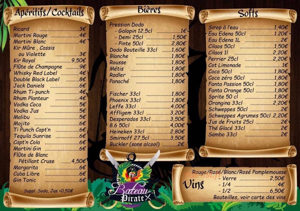 Bateau Pirate — carte page 3