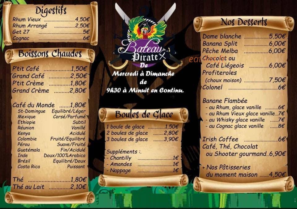 Bateau Pirate — carte page 2