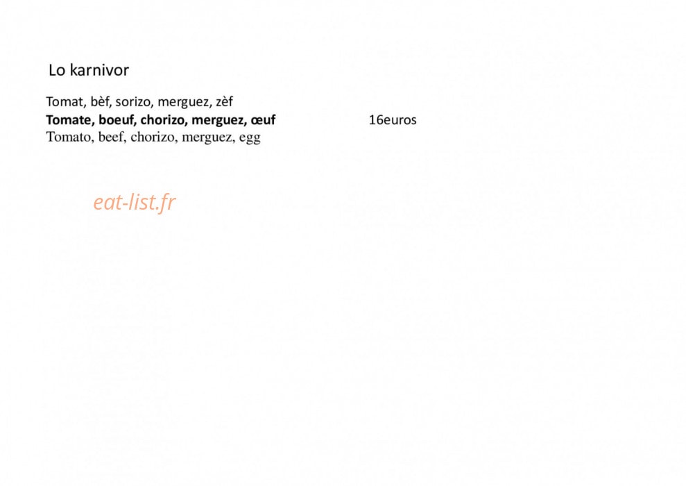 Melsam pizza — carte page 5