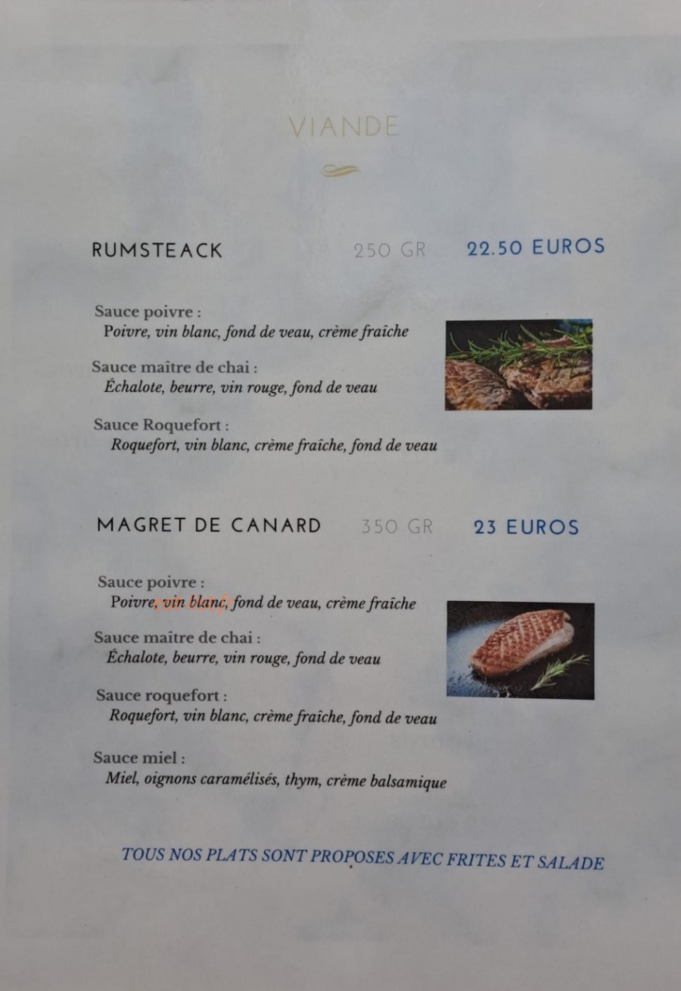 Label Fourchette — carte page 3