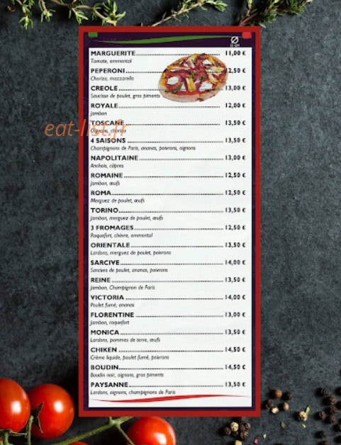 Maxo pizza — carte page 2