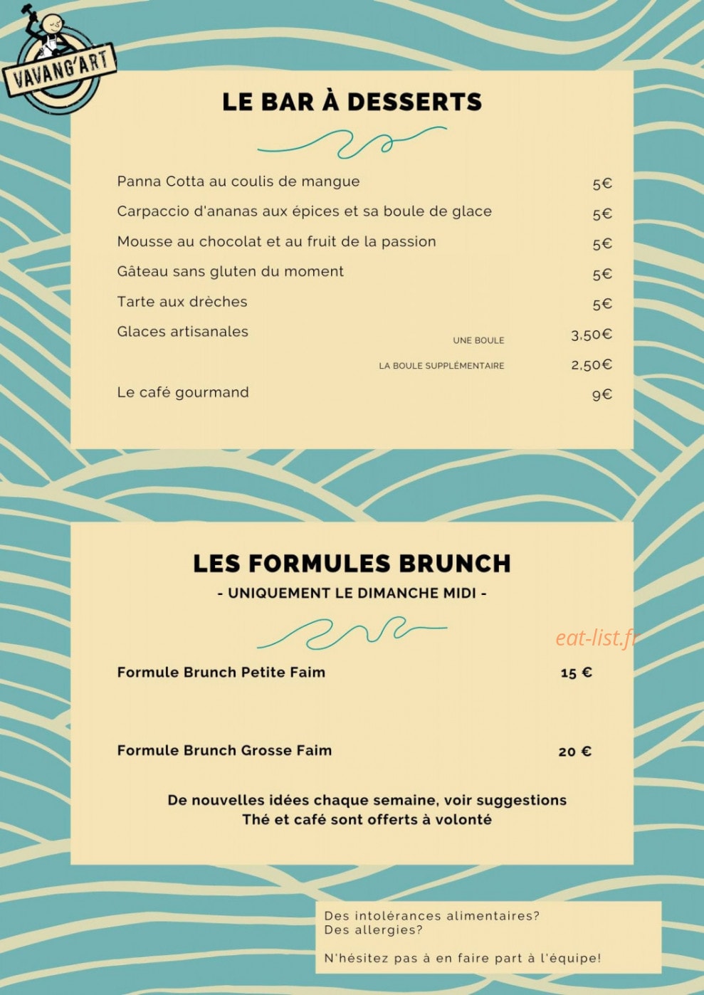 Vavang'Art — carte page 1