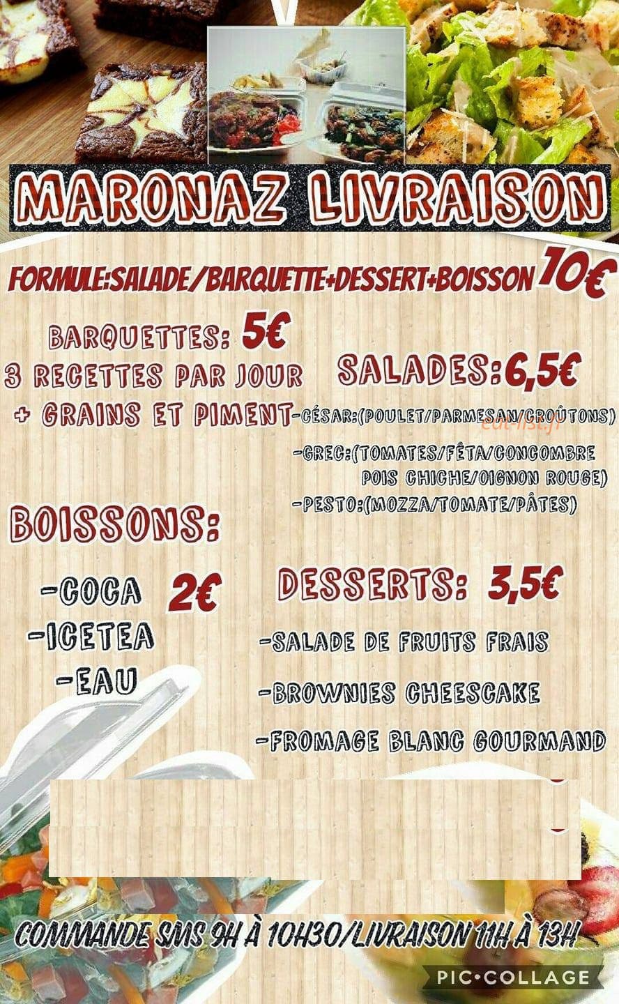 Le Maronaz — carte page 1