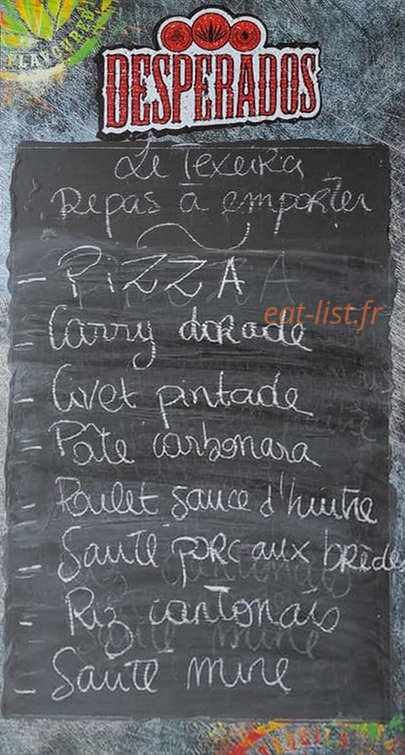Le Texeira — carte page 1