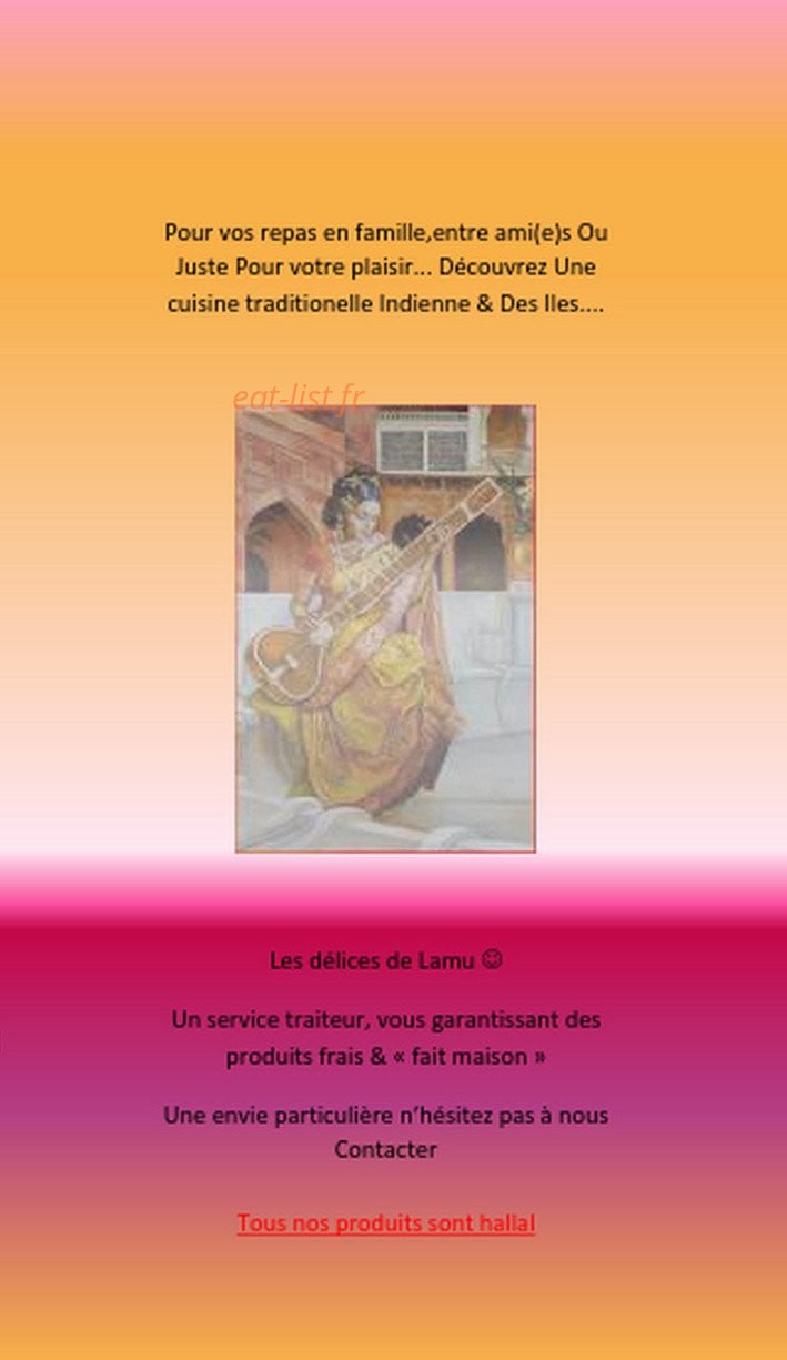 Les delices de lamu — carte page 6