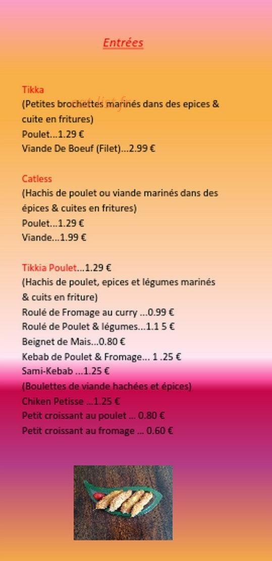 Les delices de lamu — carte page 2