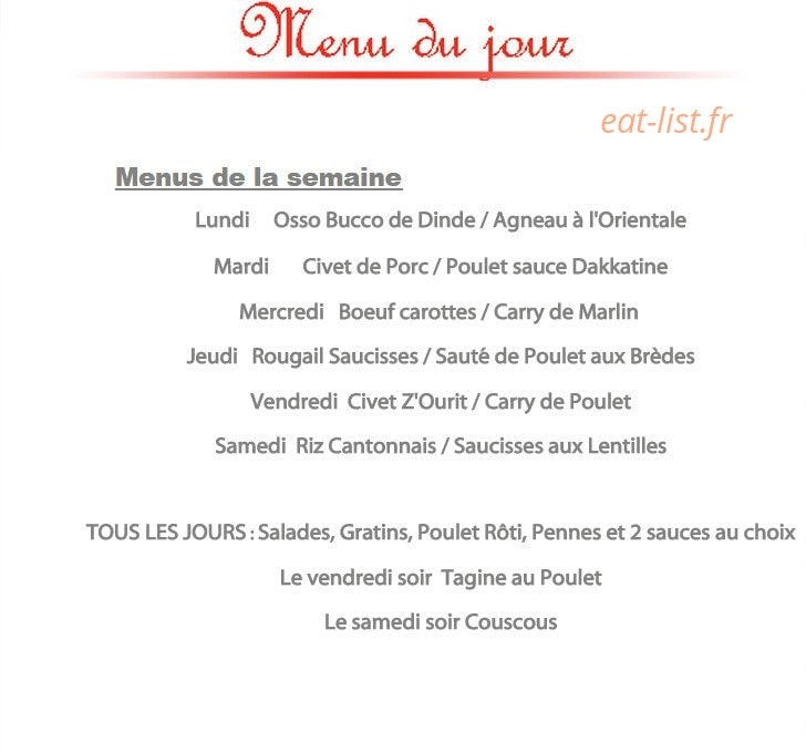 Pascale traiteur — carte page 3