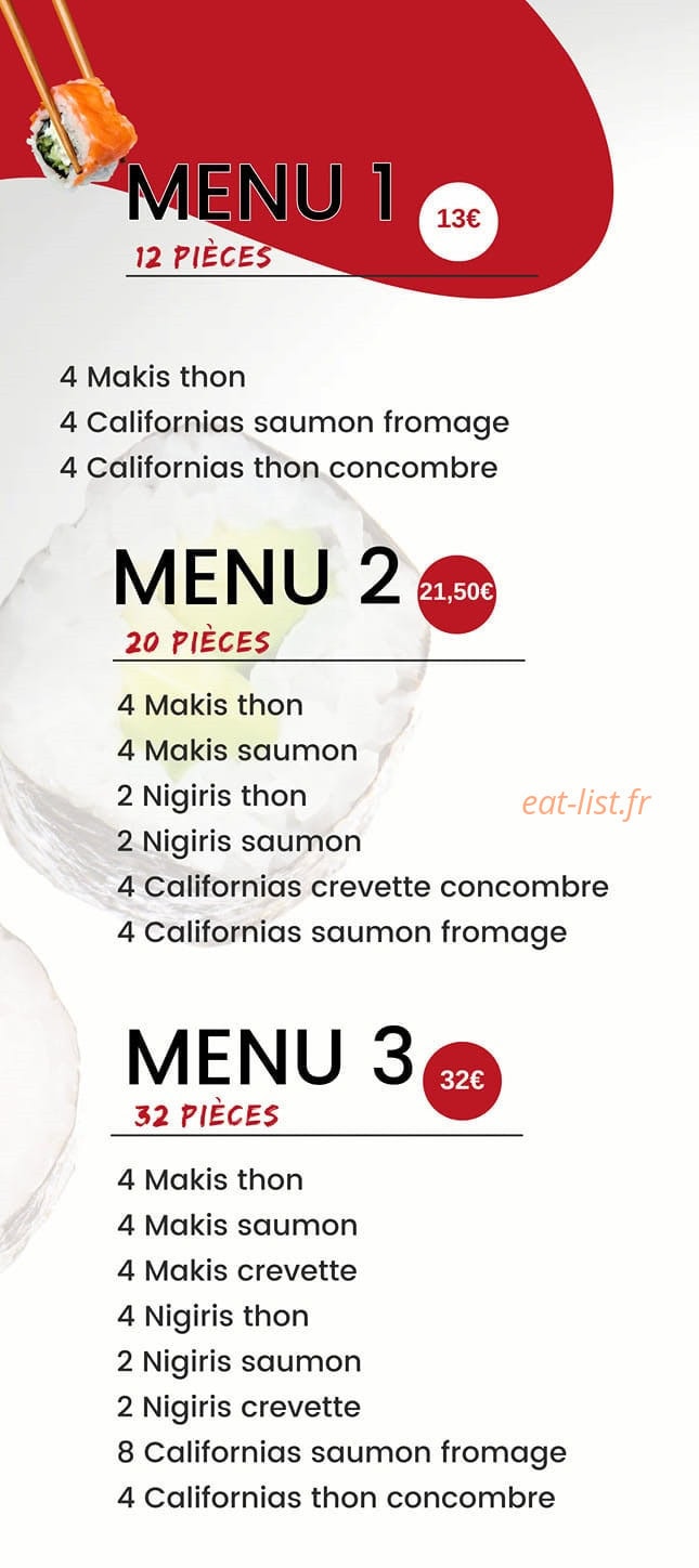 Suteki Sushi — carte page 10