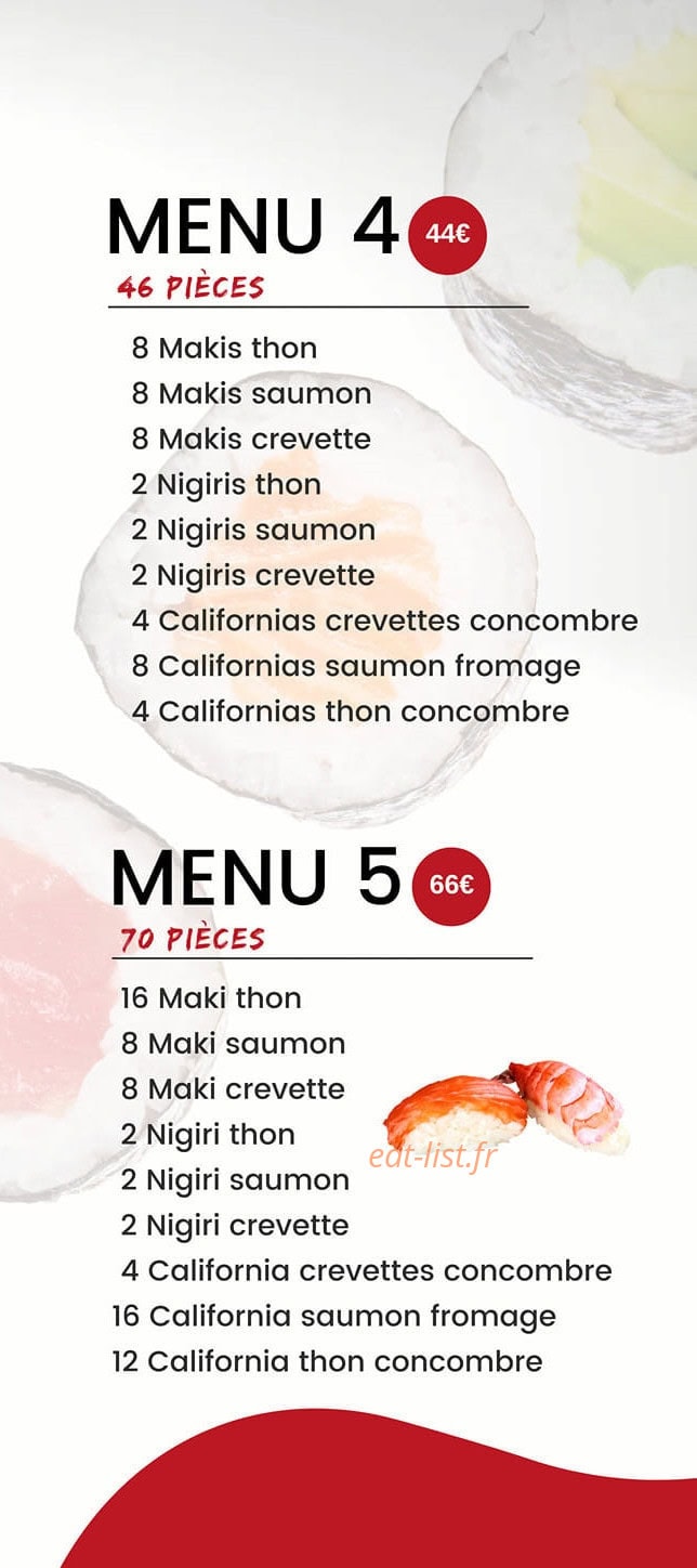 Suteki Sushi — carte page 11