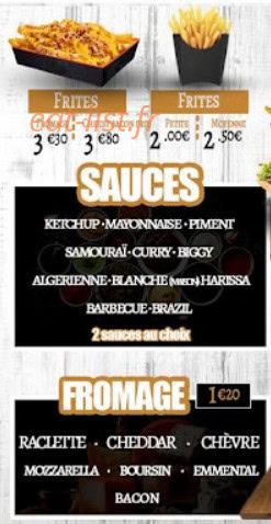 123 kebab — carte page 1