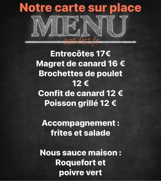 Chez Richard — carte page 2