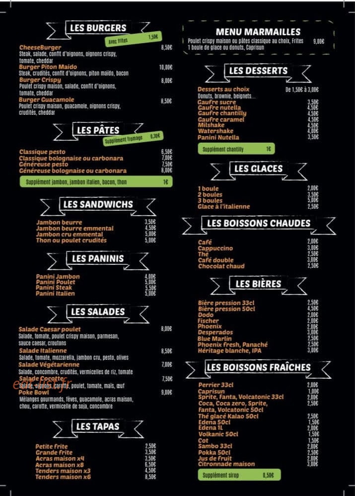 Le B80 — carte page 1