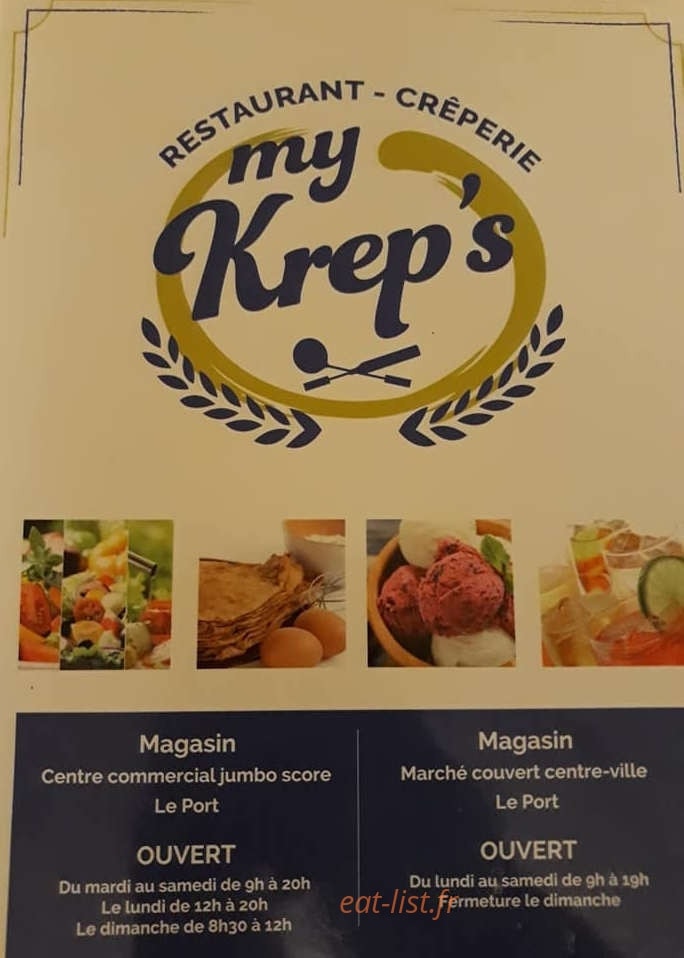My Krep's — carte page 1