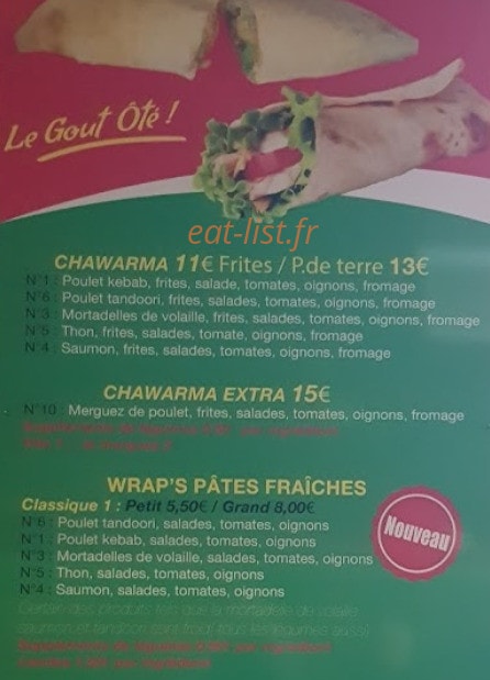 Panoli pizz — carte page 5