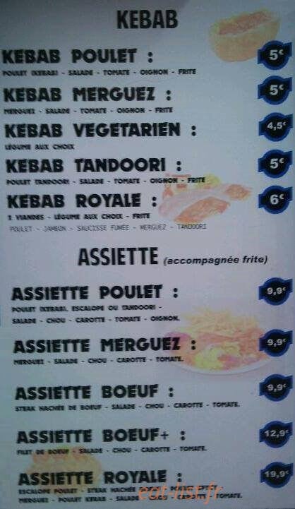 Food Way 786 — carte page 2