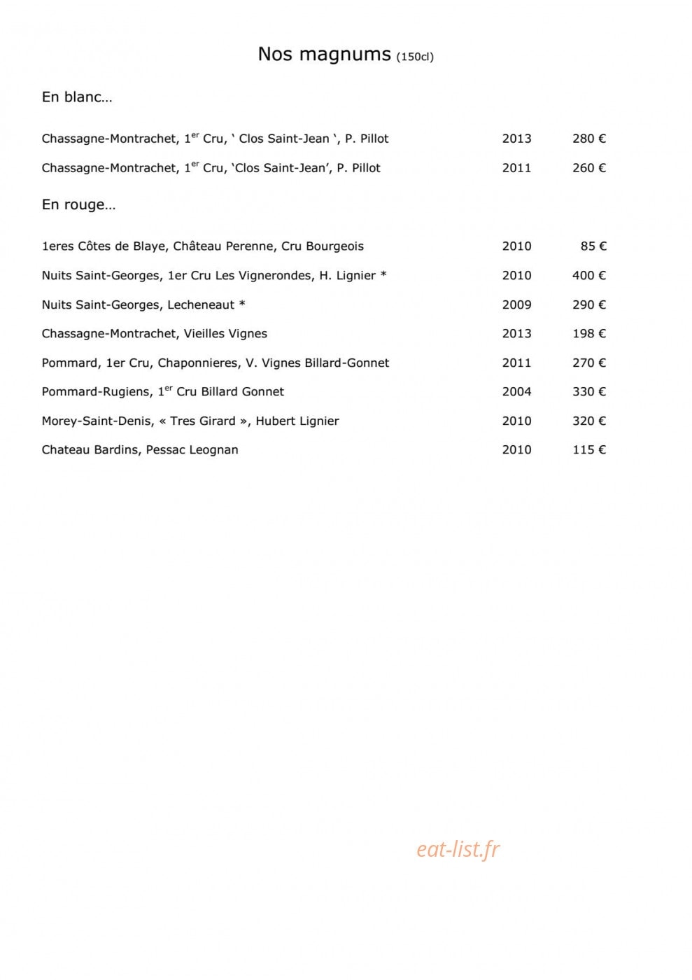 La Case Pitey — carte page 15