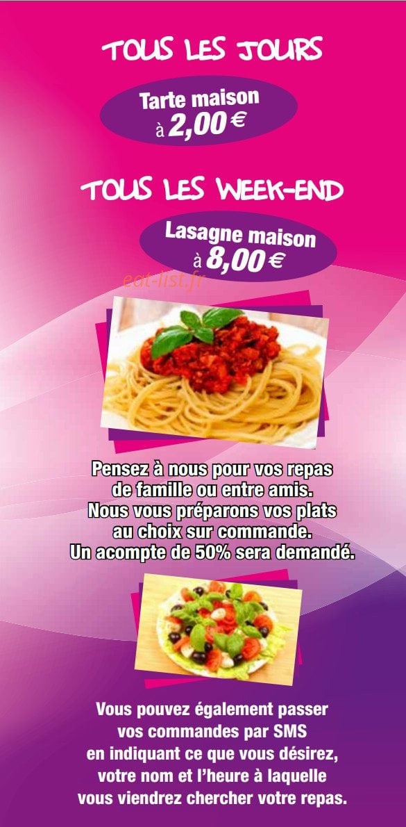 Pasta & Salsa — carte page 4