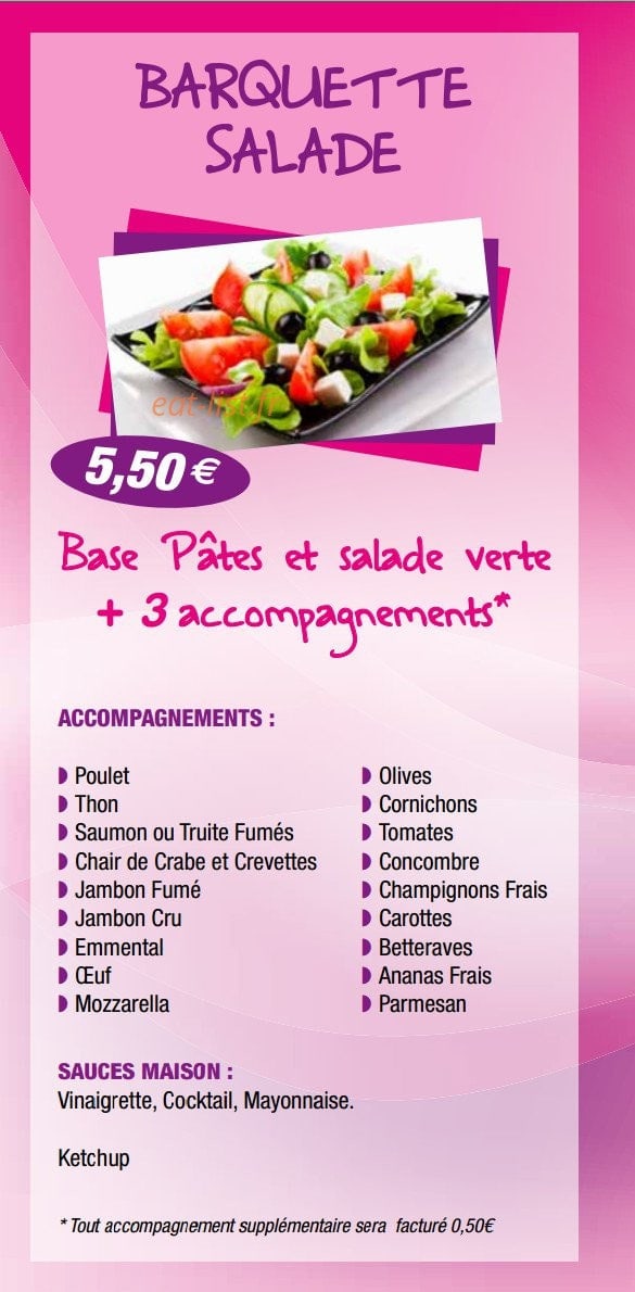 Pasta & Salsa — carte page 2