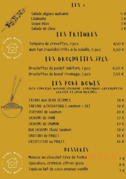 Le Sésame — carte page 2