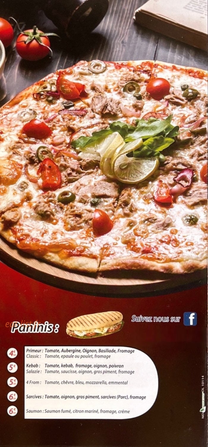 Super Pizza — carte page 6