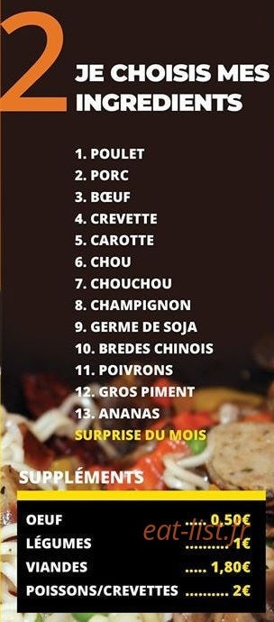 Wok & Salad — carte page 3