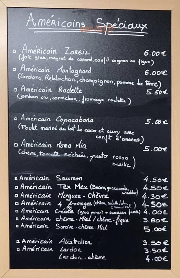 La Brésilienne — carte page 1