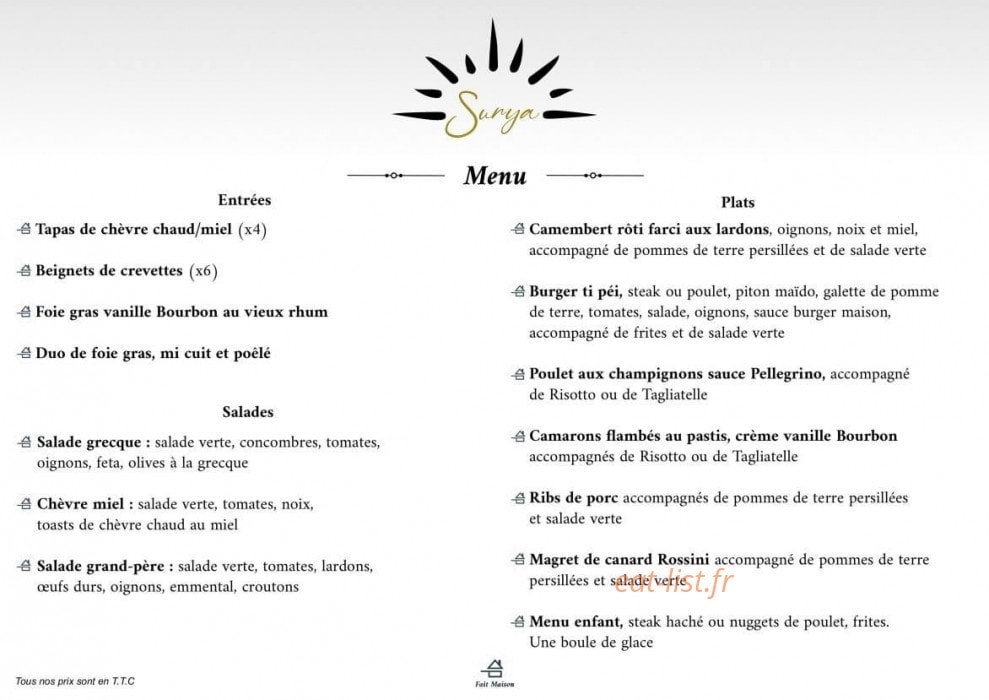 Surya — carte page 2