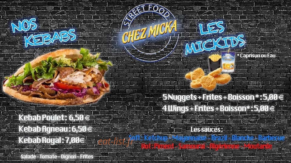 Chez Micka — carte page 5