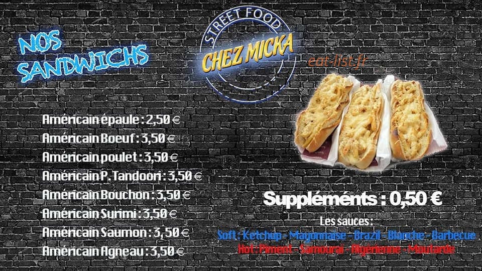 Chez Micka — carte page 4