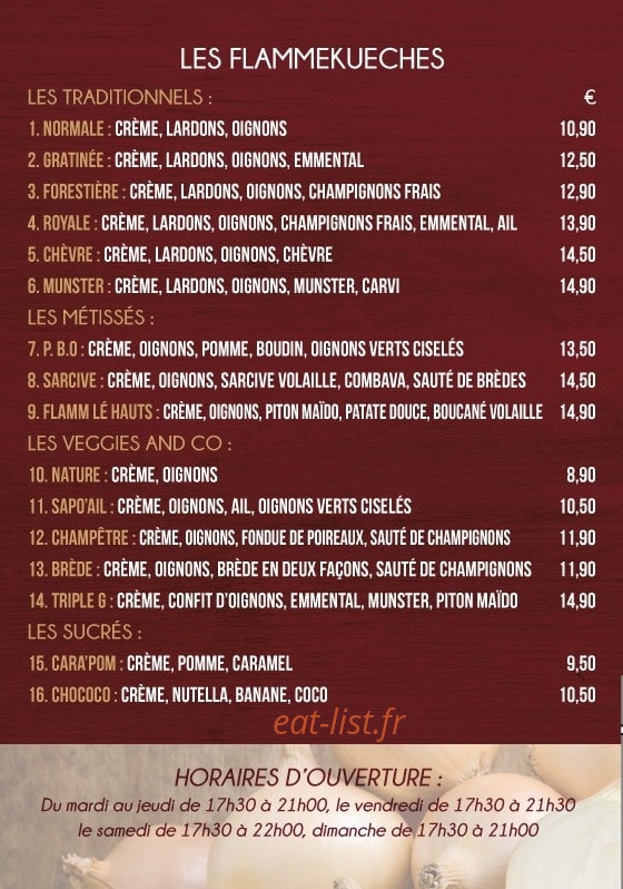 Flamenza — carte page 2
