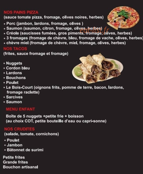 Le bois court — carte page 2